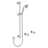 Fienza Lilian Shower Set Complete Cross Handles - Chrome